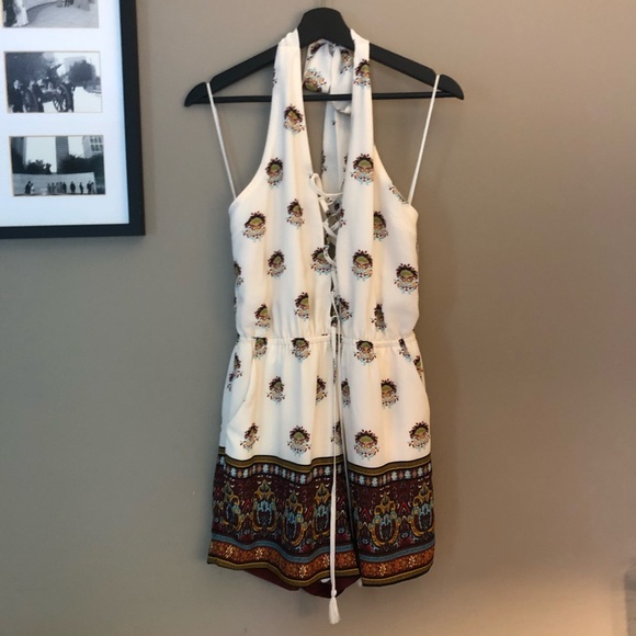 Gianni Bini Other - NWT Gianni Bini Printed Summer Spice Romper